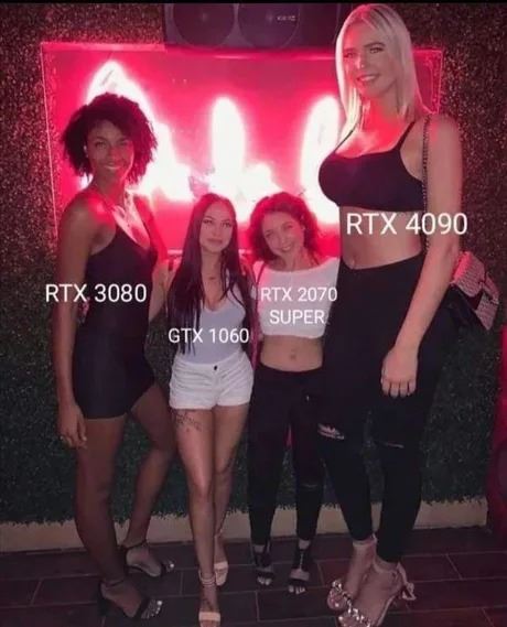 Keby grafick karty boli eny